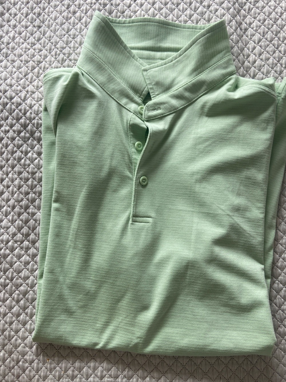 lululemon athletica Men’s Polo Shirt in Light Green